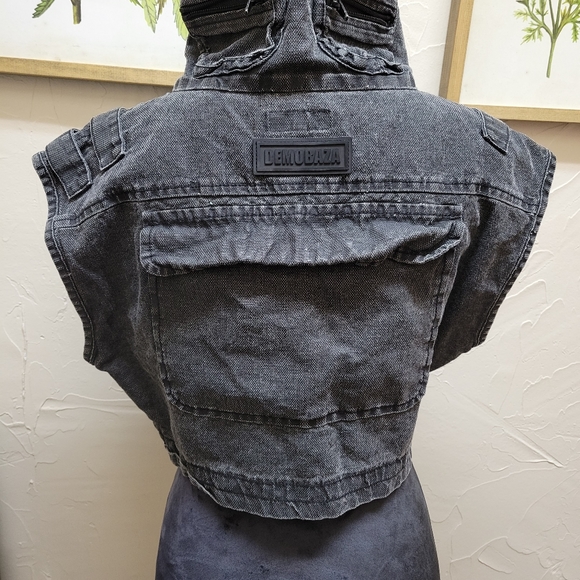 Demobaza Black Jacket Vest Medium - Picture 4 of 6